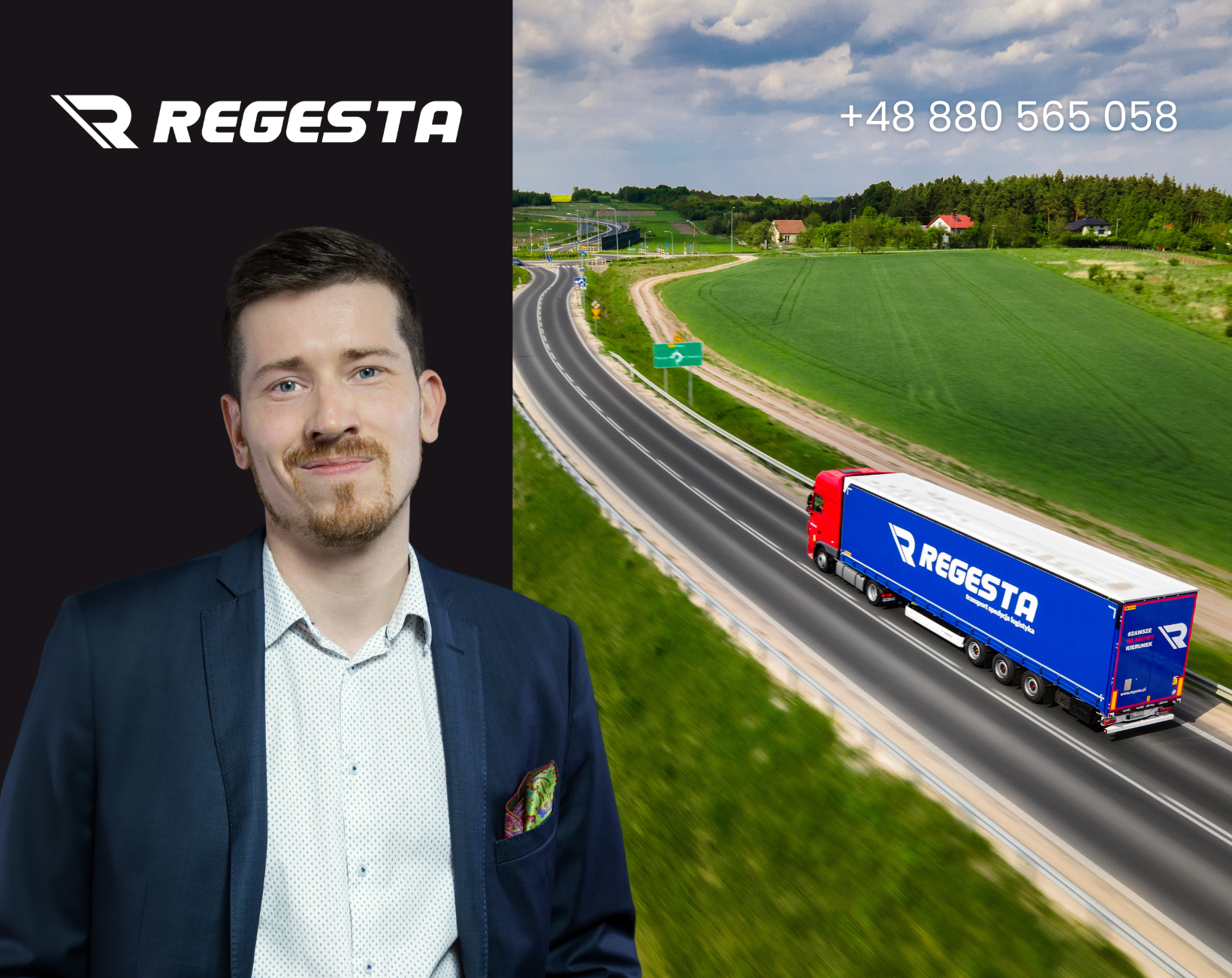 Transport to nie stawka za kilometr mówi dyrektor sprzedaży Alan Puzyna w firmie Regesta SA w wywiadzie