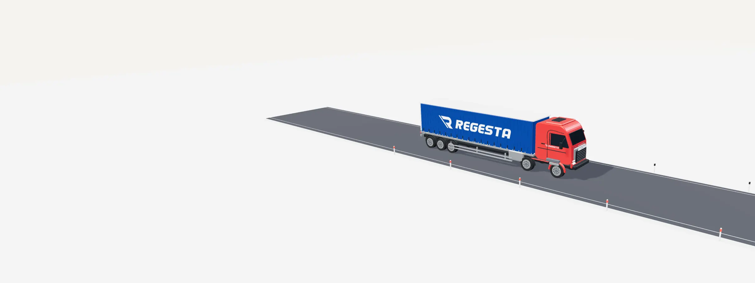 Zestaw Regesta na trasie — pierwsza scena animacji